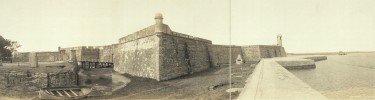 Panoramic view of the Castillo circa 1880
